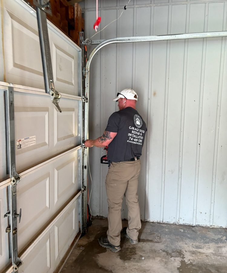 CHI Premium insulated garage door installed by Bear Door Services in Cheat Lake, WV
